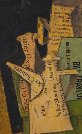 Hank Virgona Mixed-Media Artwork