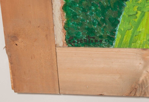 &quot;Kite Flyer&quot; Oil on Board by Gino Cosentino