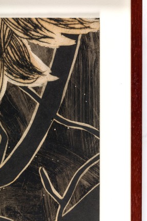 Framed Oil Painting on Board by Sara Skaaning