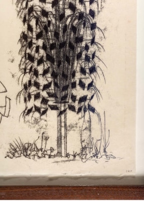 Harry Bertoia Monotype on Rice Paper