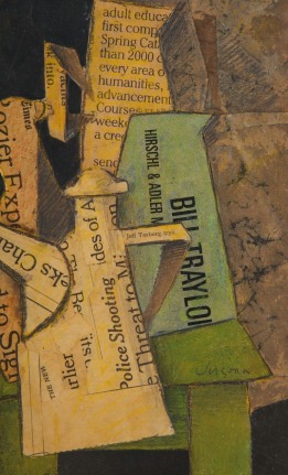 Hank Virgona Mixed-Media Artwork