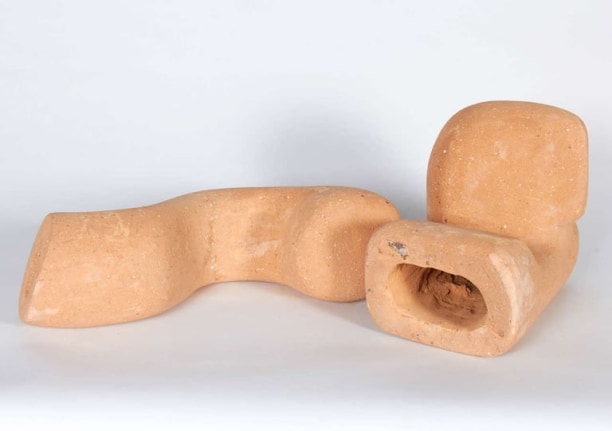 &quot;Affinity&quot; in Terracotta Sculpture by Gino Cosentino