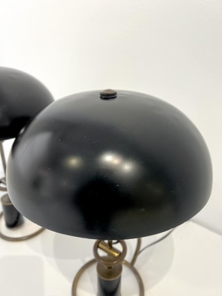 Counterweight Scrittoio Brass Table Lamp by Angelo Lelli for Arredoluce