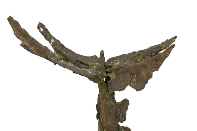 Abstract Bronze Sculpture by Chissotti Filippo