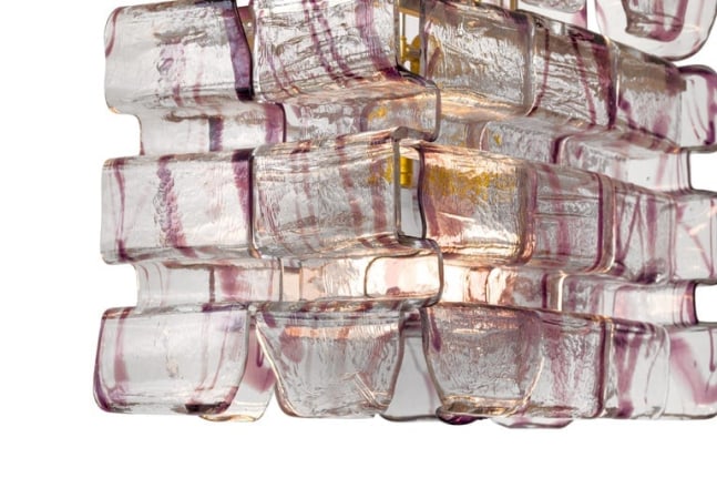 Murano Glass Chandelier by Mazzega