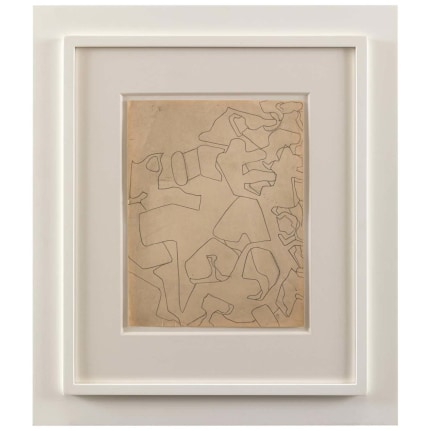 Nell Blaine Pencil Drawing