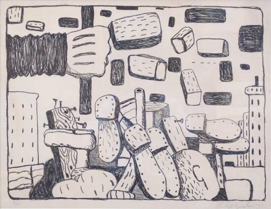 Philip Guston, The Street, 1970