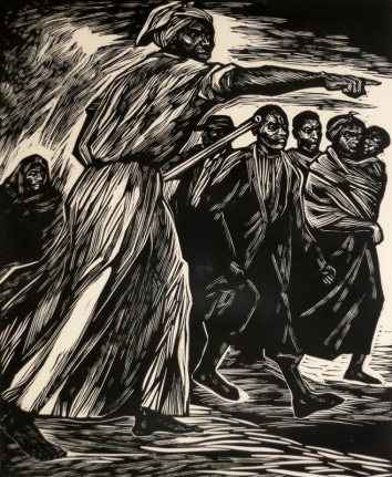 Elizabeth Catlett, Harriet, 1975