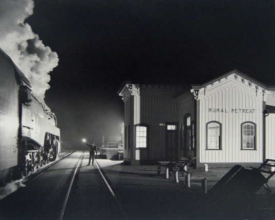 O. Winston Link, Birmingham Special at Rural Retreat, Virginia, 1957 (Printed in 2000)