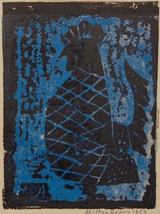 Milton Avery, Rooster, 1953