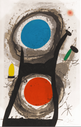 Joan Miro, L'Adorateur Du Soleil, 1969