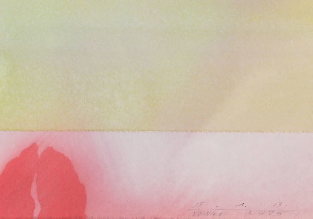 Billy Al Bengston, Venice Watercolor, 1975