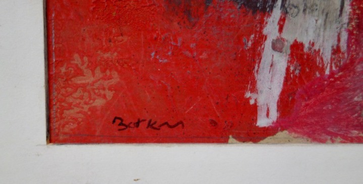 Henry Botkin, Etude, 1962