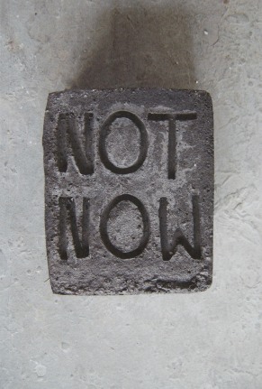 Esther Kl&auml;s,&nbsp;Not Now, 2014, &nbsp;