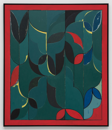 Kamrooz Aram Untitled 6, 2021 oil, oil crayon and pencil on linen 67 3/8 x 57 3/8 inches (171.1 x 145.7 cm) (KA21-06)
