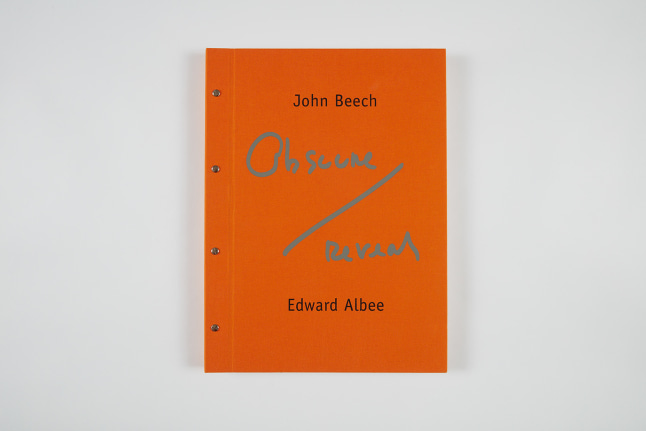 John Beech and Edward Albee,&nbsp;Obscure/Reveal,&nbsp;2008
