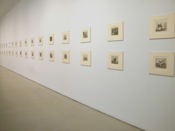 Installation of&nbsp;Los Desastres de la Guerra, May 15&nbsp;&ndash; September 13, 2008&nbsp;