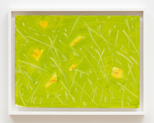Alex Katz, Yellow Buttercups, 2021
