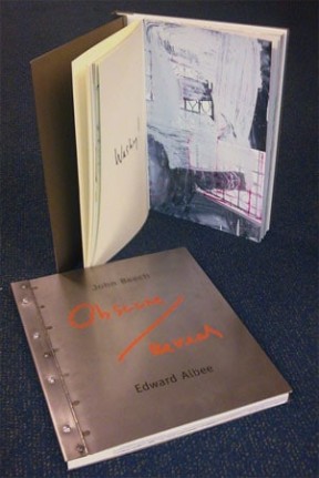 John Beech and Edward Albee,&nbsp;Obscure/Reveal,&nbsp;Special Edition, 2008