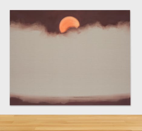 Tangerine, 2019 acrylic and egg tempera on linen
