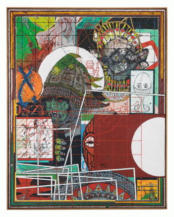 Zachary Armstrong Red Painting, 2017