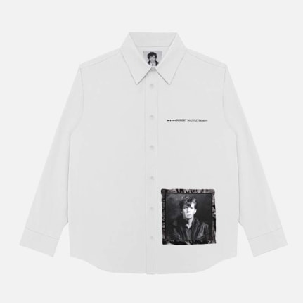 Self Portrait 1980 / Robert Mapplethorpe Shirt, Self Portrait, 1980