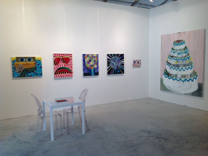 PHILIP HINGE  Misplaced Affections  2013. Installation view: booth E77, CONTEXT, Miami, FL