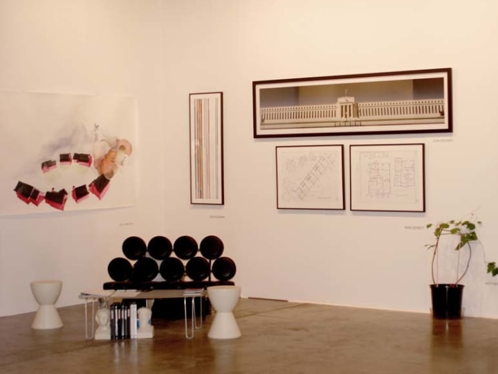 2007. Installation view: booth 215, ART DC.