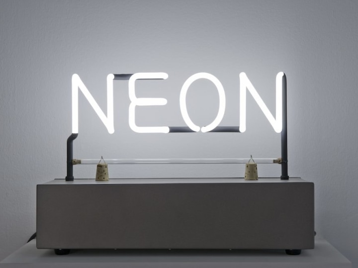 Joseph Kosuth in NEON: The Charged Line