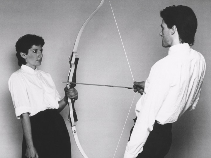Marina Abramović in Bounding Histories. Whispering Tales