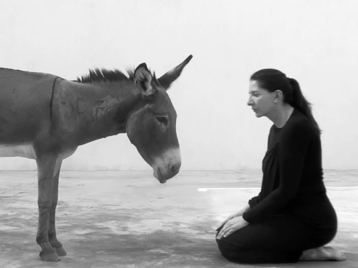 Marina Abramović in Donkey Work