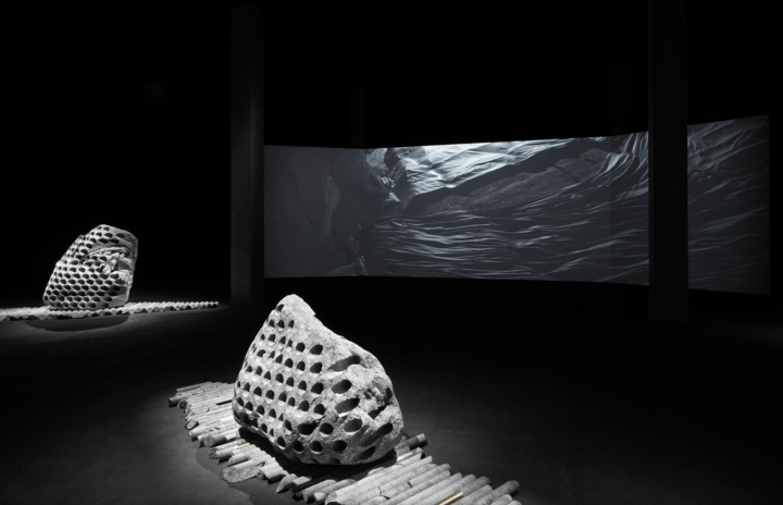 Julian Charrière Transformed SFMOMA Into a Haunting Glacial Landscape