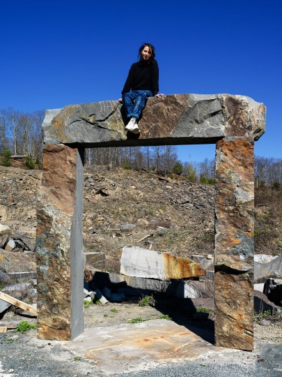 Artist Sam Moyer Unveils a Monumental Stone Work in Central Park