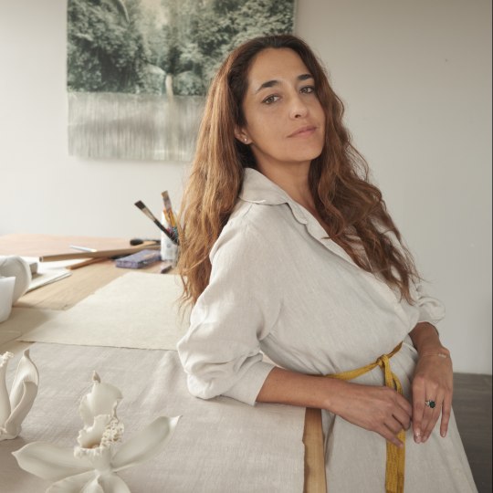 Ana González, an artist and a tireless traveler