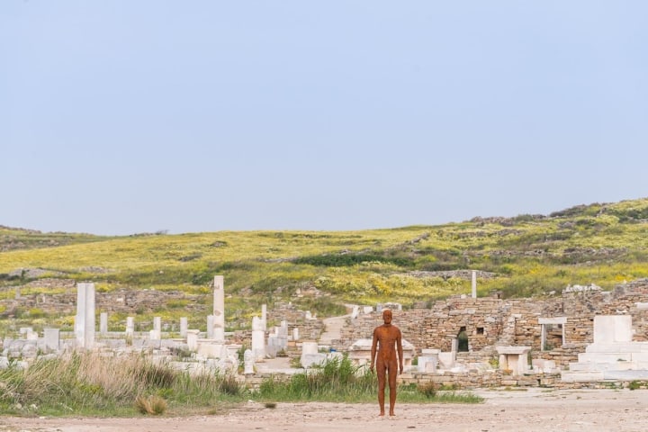 An Interview with Antony Gormley About His Greek Island Show