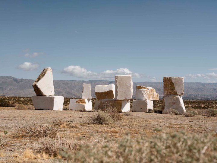 Desert X 2025 stages a futuristic oasis in the arid Coachella Valley