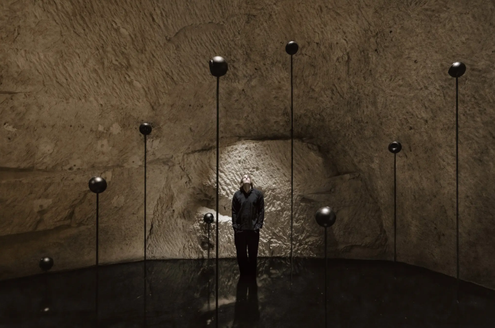 In a Champagne Cave Near Paris, an Art Installation Asks Big Questions