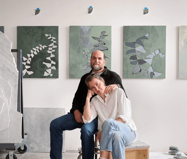 Married Artists Eddie Martinez and Sam Moyer Mount Simultaneous Shows—And Live to Tell All About It