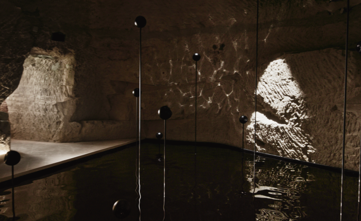 Julian Charrière brings the sounds of the ocean to Ruinart’s chalk cellars in Reims