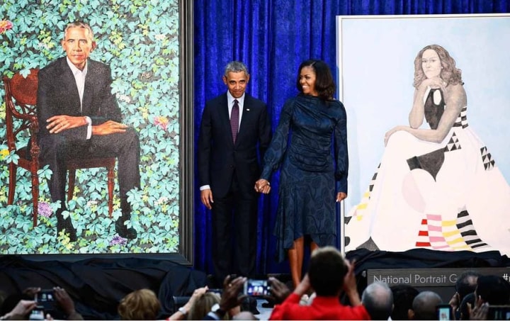 The First Black Presidential Couple in the National Portrait Gallery—and the First Black Presidential Portrait Artists