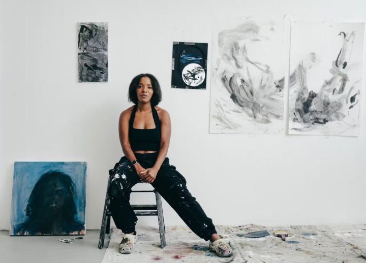 Artist Lindsay Adams’s Paintings Set Liberation in Motion