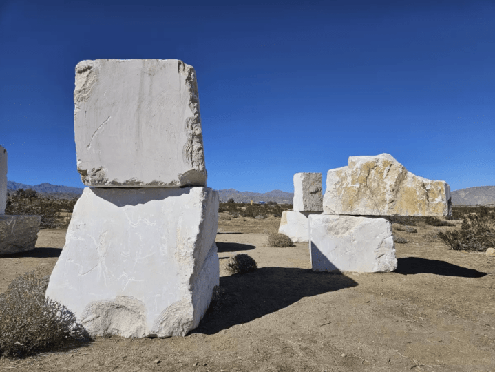 A modern Stonehenge rises in Desert Hot Springs: Here are the standouts in Desert X 2025