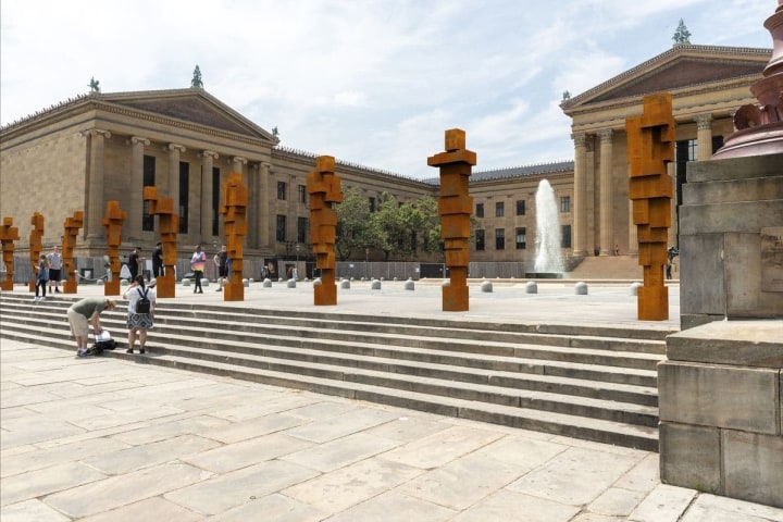 Visit Antony Gormley's Sculpture Installation in Philadelphia