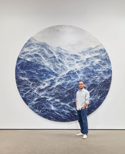 Artist Creates Textured Landscapes by Wrinkling Cyanotype Paper