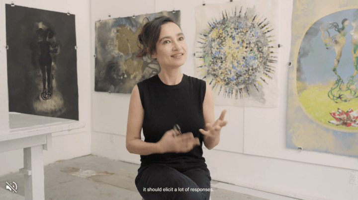 Video: Pakistani American Artist Shahzia Sikander On Reimagining Painting Traditions From Around the World