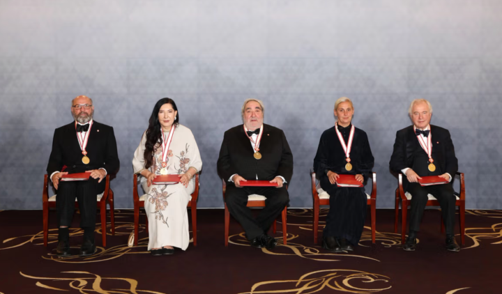 Peter Doig and Marina Abramović celebrated at star-studded Praemium Imperiale ceremony