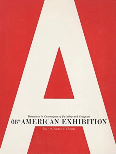 Cover of the 66th American Annual Exhibition: Directions in Contemporary Painting and Sculpture exhibition catalogue