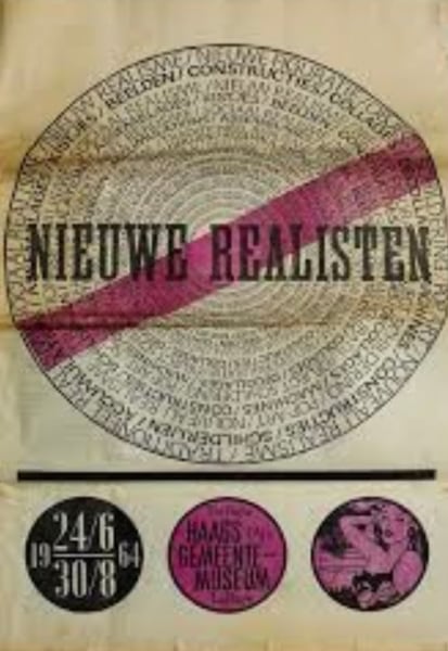 Cover of Nieuwe Realisten exhibition catalogue