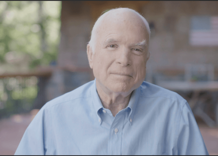 John McCain production still