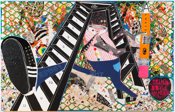 TRENTON DOYLE HANCOCK's The Former and the Ladder or Ascension and a Cinchin', 2012